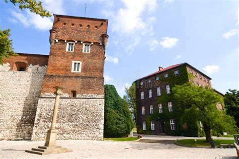 Wawel Castle in Krakow, Poland Stock Photo - Image of architecture ...