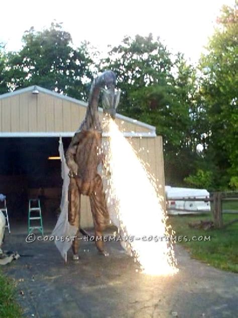 Tallest Fire Breathing Dragon Costume Ever!