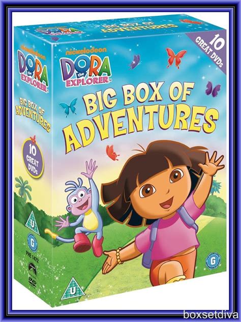 DORA THE EXPLORER - Big Box of Adventures 10 Disc **BRAND NEW DVD ...