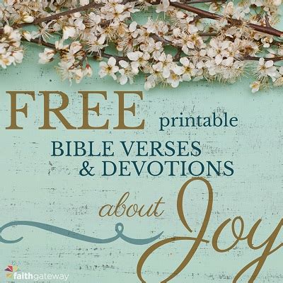 Bible Verses About Joy: 25 Scriptures - FaithGateway