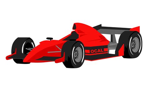 Free F1 Racing car Clipart for Download