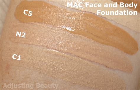 MAC Studio Face And Body Foundation - C1 - Adjusting Beauty