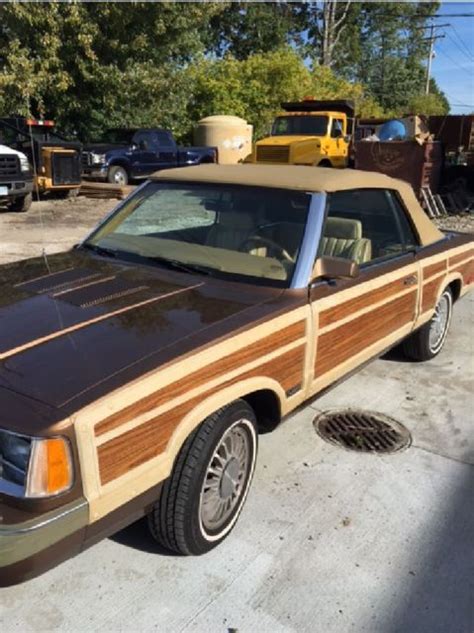 1986 Chrysler LaBaron Woody Convertible - 27,000 Miles - Classic ...