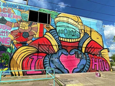 Best places to see vibrant Houston murals and street art