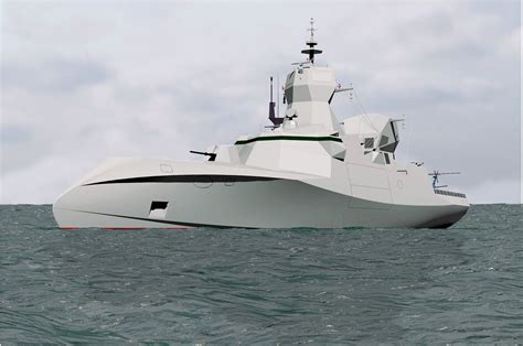 A new stealth corvette from France | Corvette, Warship, Stealth