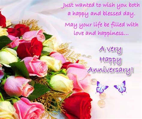 A Happy And Blessed Anniversary! Free To a Couple eCards, Greeting ...