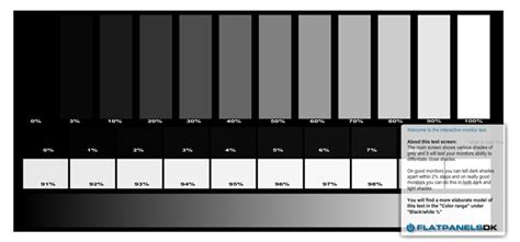 Lcd Monitor Calibration Charts - villeeng