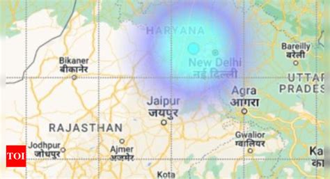 Earthquake of 3.8 magnitude strikes Delhi-NCR | Delhi News - Times of India