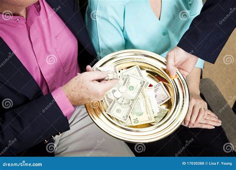 Church Collection Plate stock photo. Image of prosperious - 17030388