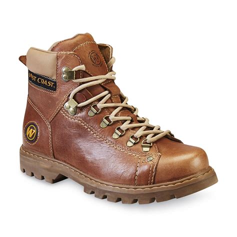 West Coast Men's Igor Leather Hiking Boot - Tan