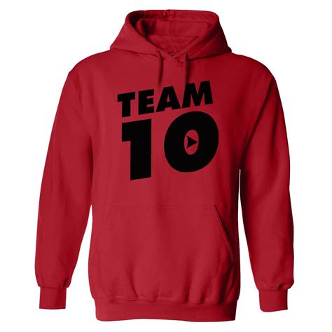 New Team 10 shirt hoodie Jake Paul Tie Dye S ten 742 New way T black logo | eBay