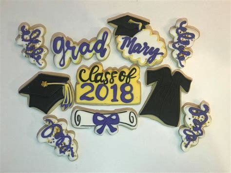 UMHB graduation cookies | Graduation cookies, All things purple, Graduation cakes