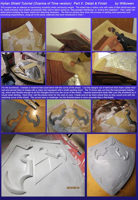 Hylian Shield Finishing: Ocarina of Time version by Wilkowen on DeviantArt