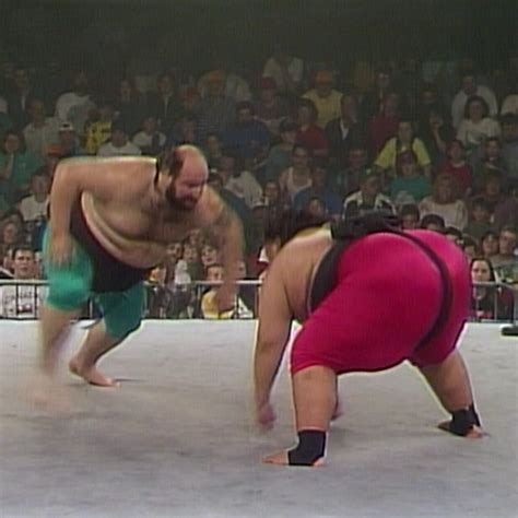 Yokozuna vs. Earthquake - Sumo Match: Raw, 5/16/94 | earthquake, WWE ...