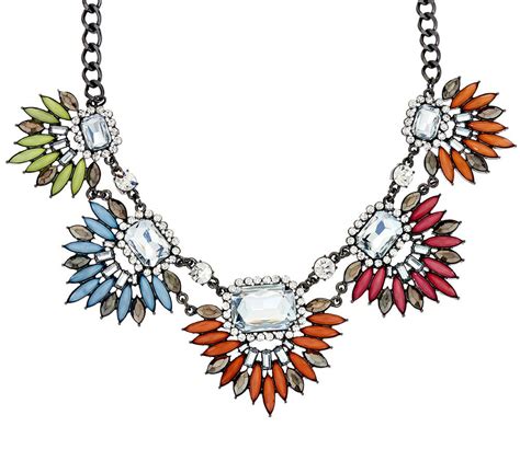 LOGO Links by Lori Goldstein 18" Spikey Burst Statement Necklace - Page 1 — QVC.com