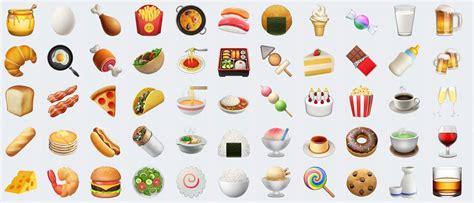 Apple Releases New Food Emojis for iOS #angelsfoodparadise Emoji Food ...