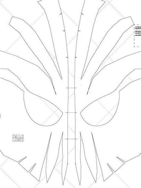 Tom Spidey Faceshell Mask Lens A4 & Letter Size Ready to Print PDF Template - Etsy | Spiderman ...