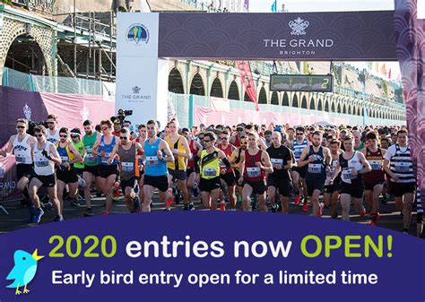 2020 registration now open! - Brighton Half Marathon