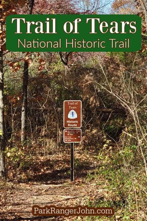 Trail of Tears National Historic Trail | Park Ranger John