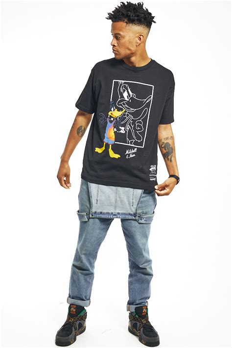 Space Jam Daffy Duck Tee in Black | Stateside Sports