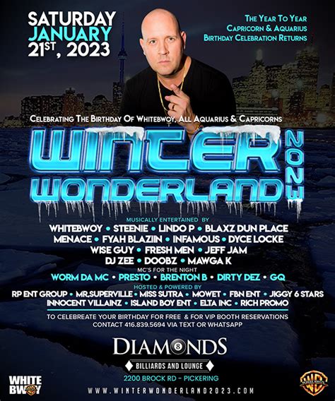 WINTER WONDERLAND 2023 Celebrating The Birthday Of DJ WHITEBWOY