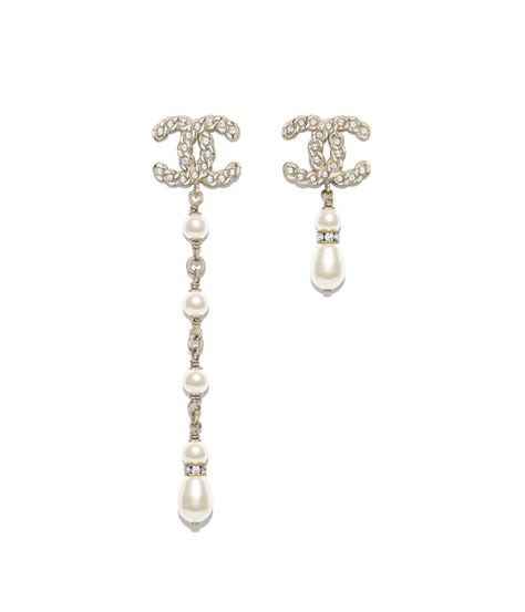 Chanel Pearl Earrings, Crystal Pearl Earrings, Chanel Pearls, Crystal Pearls, Beaded Earrings ...