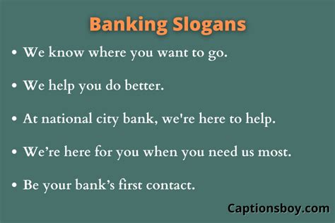 400+ Best Banking Slogans That You Will Like