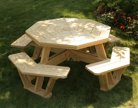 How to make a wooden octagon picnic table ~ Concetta Neiss