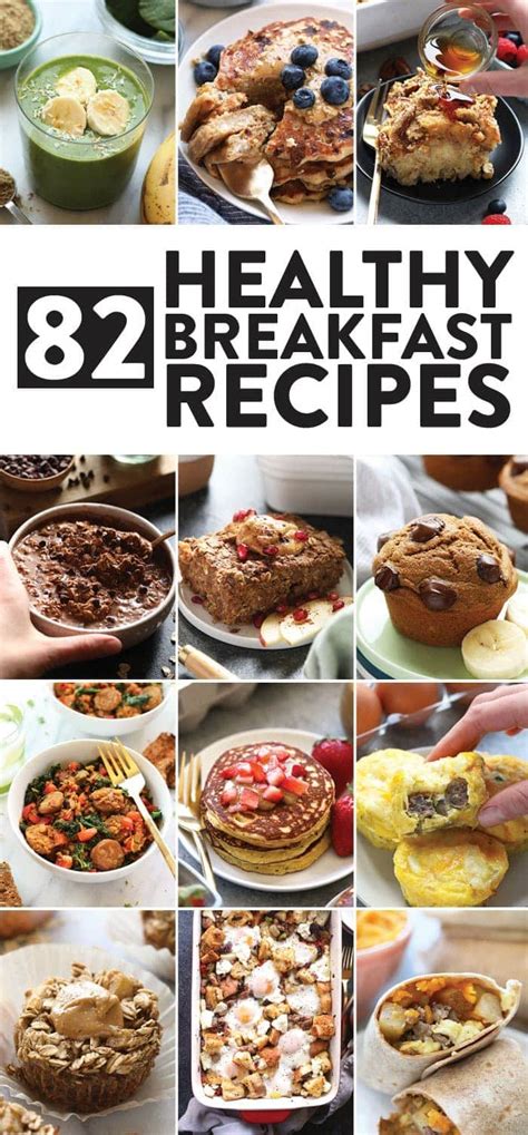 82 Healthy Breakfast Ideas {sweet + savory!} - Fit Foodie Finds