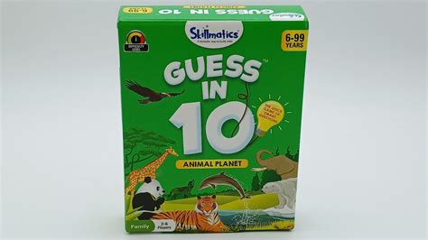 Guess in 10: Animal Planet Board Game: Rules and Instructions for How to Play - Geeky Hobbies