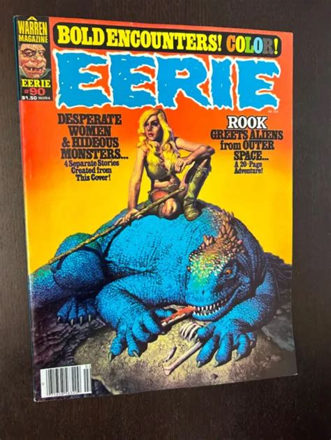 EERIE MAGAZINE #90 (Warren Horror Magazine 1978) -- Bronze Age Corben ...