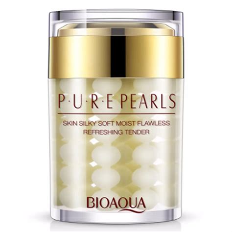 Women Beauty Makeup Skin Care Pure Pearl Face Cream Hyaluronic Acid Deep Moisturizing Skin Care ...