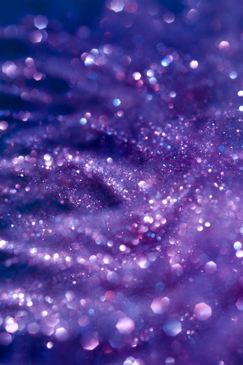 Purple Glitter Wallpaper - WallpaperSafari