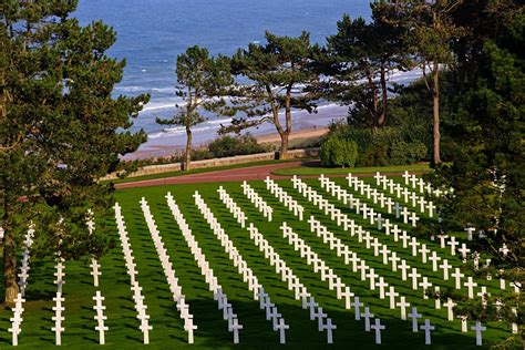 Normandy American National Cemetery - World War Two Cemeteries - A ...