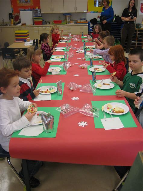 Lewis Family Blog: Kindergarten Christmas Party