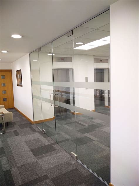 Interior Frameless Glass Double Doors for Eagle Installations Limited ...