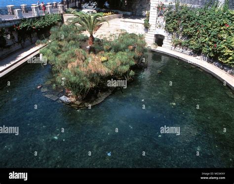 Greek Mythology - Arethusa. The sacred well or spring of Arethusa ...