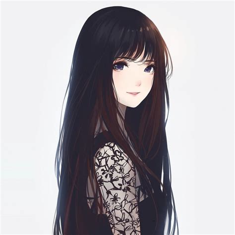 Long Hair Anime Girl Wallpapers - Wallpaper Cave