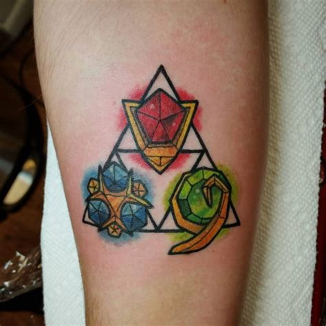 85+ Mighty Triforce Tattoo Designs & Meaning - Discover The Golden Power