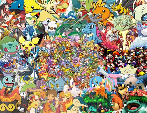 Pokemon Collage by Fruitbowllover on DeviantArt