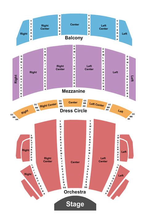 Citizens Bank Opera House Seating Chart | Star Tickets