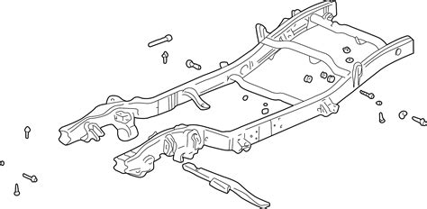 Cadillac Escalade Frame Rail. 4WD - 21997061 | GM Parts Depot, Ottawa ...