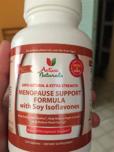 Activa Naturals Menopause support Formula with Soy Isoflavones reviews in Supplements - ChickAdvisor