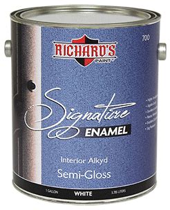 Signature Enamel Alkyd Wall & Trim - Richard's Paint