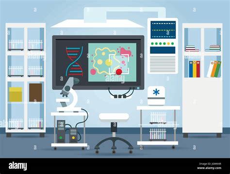 Background science lab technology Stock Vector Images - Alamy