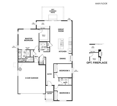 Richmond American Homes Onyx Floor Plan - floorplans.click