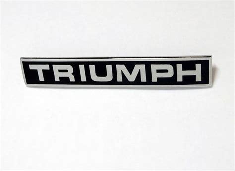 Vintage Triumph Car Badge Emblem Triumph by RusticVintageCountry ...