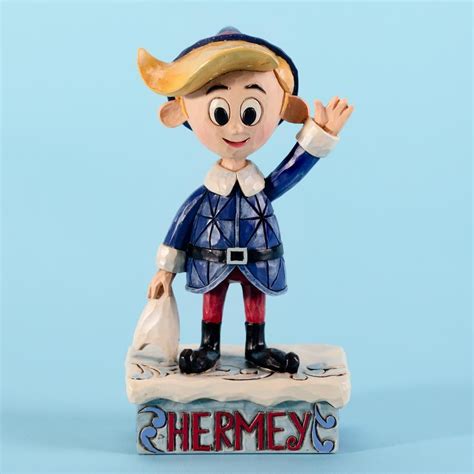 Jim Shore Hermey from Rudolph Waving | Jim shore christmas, Claymation christmas, Jim shore