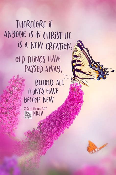 Therefore if anyone is in Christ he is a new creation in 2021 ...