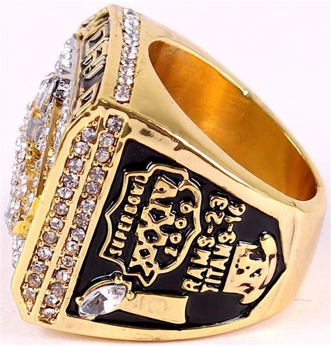 Kurt Warner St. Louis Rams High Quality Replica 2000 Super Bowl XXXIV Championship Ring ...